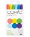 Комплект маркери Too Copic Ciao - Ярки тонове, 6 цвята - 1t