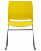 Комплект посетителски столове RFG - Gardena, 4 броя, жълти - 1t