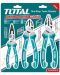 Комплект клещи с лост TOTAL - Industrial, 3 части - 2t