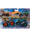 Комплект бъгита Hot Wheels Monster Trucks - Tiger Shark & Mega-Wrex, 1:64 - 1t