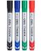 Комплект маркери за бяла дъска Deli Think - 4 цвята - 1t