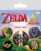 Комплект значки Pyramid -  The Legend Of Zelda - 1t