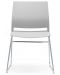 Комплект посетителски столове RFG - Gardena, 4 броя, сиви - 1t