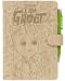 Комплект тефтер с химикалка Erik Marvel: Guardians of the Galaxy - I am Groot, формат A5 - 1t