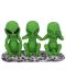 Комплект статуетки Nemesis Now Adult: Humor - Three Wise Martians, 16 cm - 1t