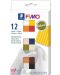 Комплект глина Staedtler Fimo Soft - Natural, 12 цвята - 1t