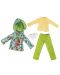 Комплект дрехи за кукла Kruselings - Тропическо зимно облекло - 1t