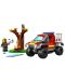Конструктор LEGO City - Пожарникарски камион 4x4 (60393) - 3t