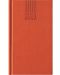 Комплект джобен тефтер Поло - Оранжев, с химикалка Parker Royal Jotter Originals Glam Rock, червена - 2t