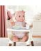 Комплект за кукли Battat Lulla Baby - Столче и аксесоари за хранене, 14 части - 4t