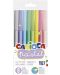 Комплект флумастери Carioca Pastel - 8 цвята - 1t