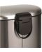 Кошче и четка за тоалетна Inter Ceramic - 8355GG, 6 l, Anti-Fingerprint, сиви - 4t