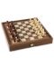 Комплект шах и табла Manopoulos - Цвят орех, 41 x 41 cm - 2t