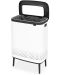 Кош за пране Brabantia - Bo 2x45L, бял - 3t