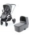 Комбинирана количка 2 в 1 Recaro - Duo Celona Prime, Silent Grey - 1t