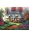 Комплект за рисуване с акрилни бои Royal Masterpiece - Къща,  23 х 30 cm - 1t