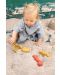 Комплект играчки за пясък Lassig - Splash & Fun, розов, 5 броя - 7t