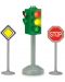 Комплект Dickie Toys - Светофар с пътни знаци - 1t
