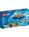 Конструктор LEGO City - Изследователска лодка за гмуркане (60377) - 1t