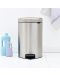 Кош за отпадъци Brabantia - NewIcon, 20 l, Matt Steel Fingerprint Proof - 8t