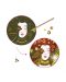 Комплект за рисуване Djeco - Вдъхнови се от Gustave Klimt - 3t