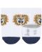 Kомплект бебешки чорапи Sterntaler - Крокодилче и лъв, 15/16, размер, 4-6 м, 3 чифта - 2t