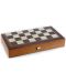 Комплект шах и табла Manopoulos - Цвят венге, 30 x 15 cm - 1t