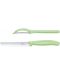 Комплект нож и белачка Victorinox - Swiss Classic, Trend Colors, светлозелени - 2t