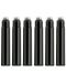 Комплект патрончета за писалка Faber-Castell - Черни, 6 броя - 2t
