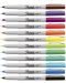 Комплект перманентни маркери Sharpie - Ultra Fine, 12 цвята - 2t