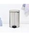 Кош за отпадъци Brabantia - NewIcon, 20 l, Matt Steel Fingerprint Proof - 9t