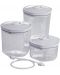 Комплект вакуумни кутии Solis - 1x700 ml, 1x1.4 l + 1x2 l, BPA Free - 1t