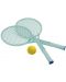 Комплект за тенис Ecoiffier - 2 хилки и топка, асортимент - 1t