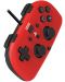 Контролер Hori - Wired Mini Gamepad, червен (PS4) - 2t