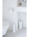 Комплект от 3 аксесоара за тоалетна Brabantia - ReNew, White - 2t