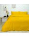 Комплект за спалня TAC - Plain BMR, жълт - 1t