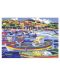 Комплект за рисуване с акрилни бои Royal - Пристанище, 39 х 30 cm - 1t