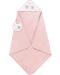 Комплект бебешка хавлия с лигавник Interbaby - Cachirulo Pink, 100 x 100 cm - 1t