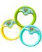 Комплект играчки Eurekakids - Цветни водни пръстени, 3 броя - 1t