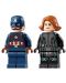 Конструктор LEGO Marvel Super Heroes - Мотоциклетите на Капитан Америка и Черната вдовица (76260) - 6t