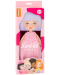 Комплект дрехи за кукла Orange Toys Sweet Sisters - Розова рокля с рози - 1t