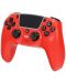 Контролер SteelDigi - Steelshock v2 Dasan, безжичен, за PS4, червен - 3t