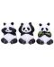 Комплект статуетки Nemesis Now Adult: Humor - Three Wise Pandas, 8 cm - 1t