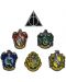 Комплект нашивки Cinereplicas Movies: Harry Potter - House Crests - 1t