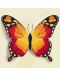 Комплект за рисуване по номера Ideyka - Оранжева пеперуда, 25 х 25 cm - 1t
