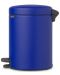 Кош за отпадъци Brabantia - NewIcon, 5 l, Mineral Powerful Blue - 3t