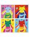 Комплект за рисуване Djeco - Вдъхнови се от Andy Warhol - 2t