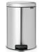 Кош за отпадъци Brabantia - NewIcon, 20 l, Matt Steel Fingerprint Proof - 1t