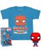 Комплект Funko POP! Collector's Box: Marvel - Holiday Spiderman, размер XL (детски) - 1t