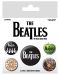Комплект значки Pyramid -  The Beatles (White) - 1t
